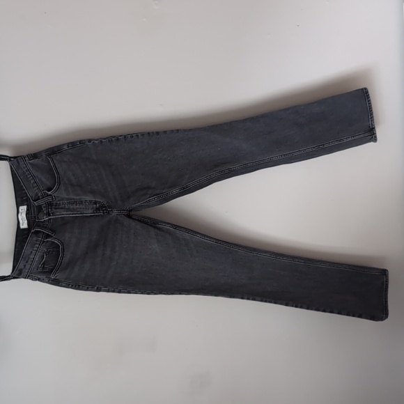 Abercrombie & Fitch The 90's Skinny High Rise Jeans Black - Size 26/2 - Picture 3 of 5